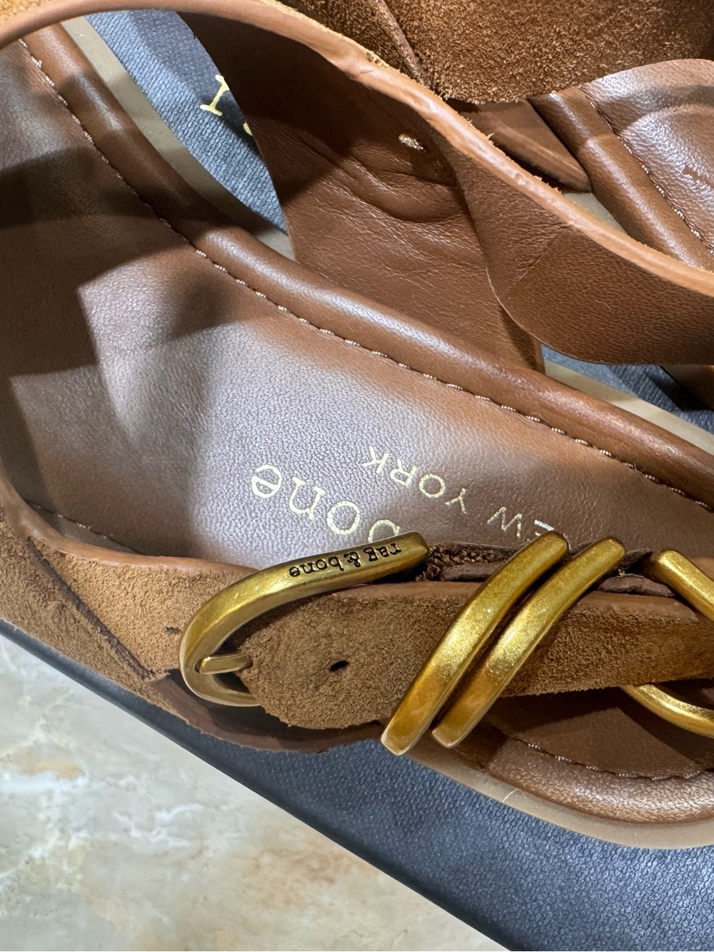 Rag & Bone Gia Toe Loop Sandal US 8 - Picture 8 of 10